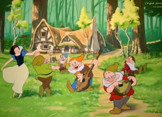 Castelul de lut sau Casuta celor 7 pitici ai Albei ca Zapada