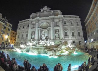 Viața de noapte la Roma :)