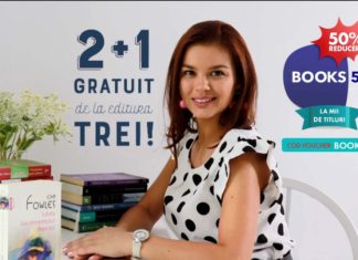 Ce alegi? 50% reducere la ORICE pe Elefant vs. 2+1 GRATIS la editura TREI pe Libris Roxana Branisteanu promotii