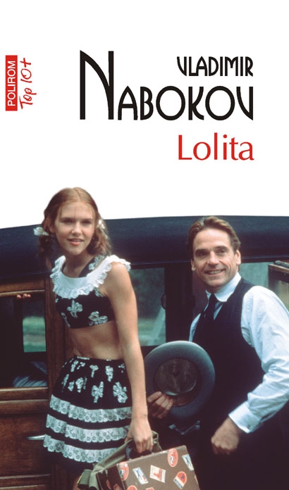 Coperta carte „Lolita”, scrisă de autorul Vladimir Nabokov