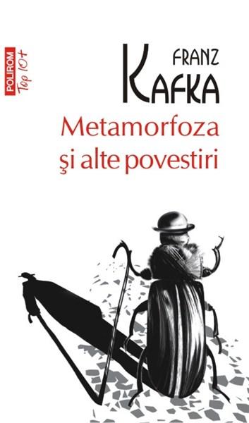 Copertă carte „Metamorfoza și alte povestiri”, scrisă de autorul Franz Kafka