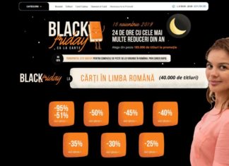 Black Friday 2019 la cărți. Reduceri incredibile pe Libris și Elefant. Vezi aici ofertele! Black Friday la carti 2019