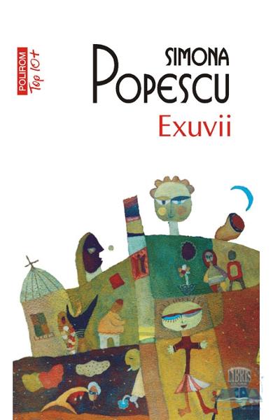 Copertă carte Exuvii, scrisă de autoarea Simona Popescu