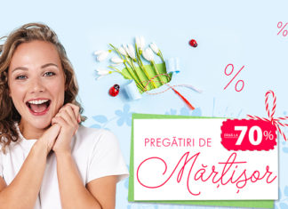 Pregătiri de Mărțișor. Reduceri de până la 70% pe Elefant în această perioadă Reduceri Elefant