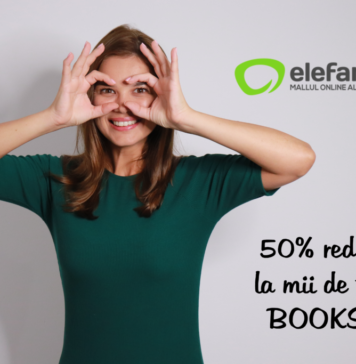 Super ofertele de marți de la Elefant. 50% reducere la mii de titluri.