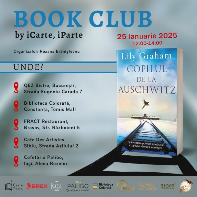 BOOK CLUB în București, Brașov, Constanța, Iași, Sibiu: Copilul de la Auschwitz