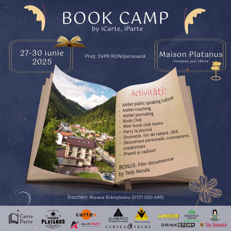 Tabăra de Lectură pentru Adulți, ediția a XI-a: Maison Platanus, Voineasa