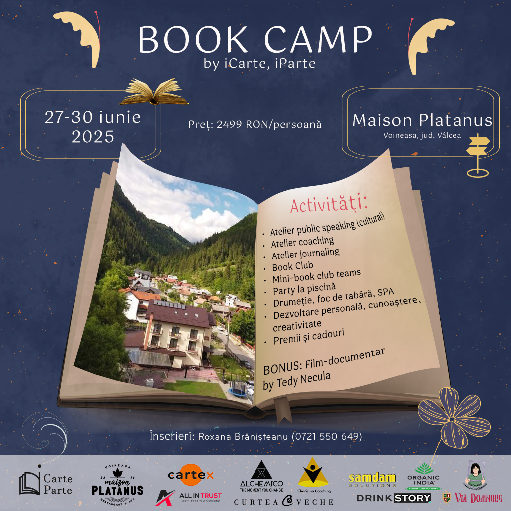 Tabăra de Lectură pentru Adulți, ediția a XI-a: Maison Platanus, Voineasa
