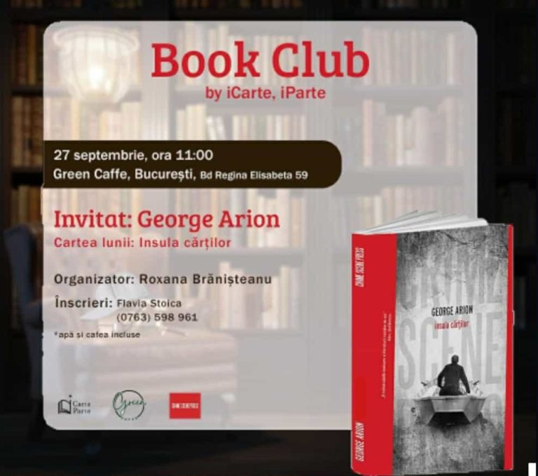 Destinaţia literară a lunii septembrie: ,,Insula cărţilor” de George Arion