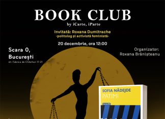Ultimul club iCarte, iParte ne aduce „Patimi” de Sofia Nădejde