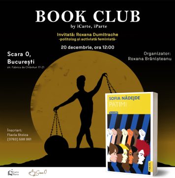 Ultimul club iCarte, iParte ne aduce „Patimi” de Sofia Nădejde