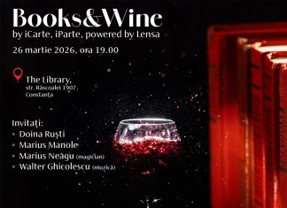 BOOKS&WINE: O seară cu Doina Ruști și Marius Manole